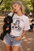Chloe Dog Park Tee - Frankie Blase Fashion