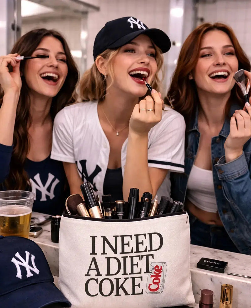 Diet Coke Makeup Bag - Frankie Blase Fashion