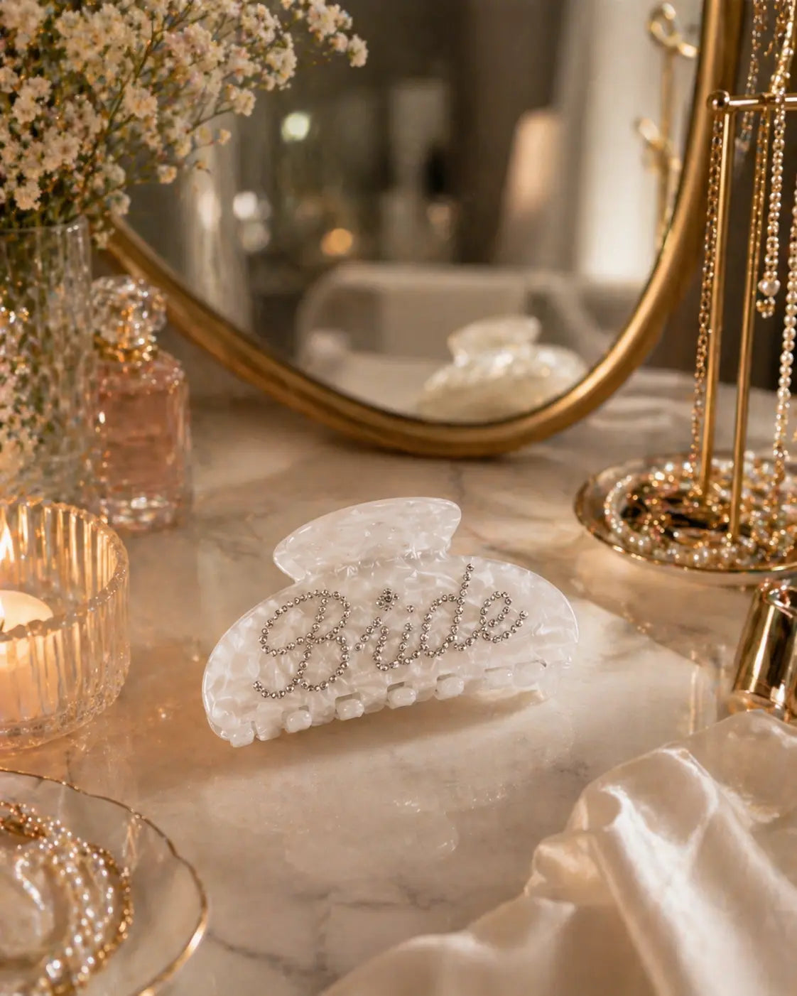 The Bride Glow Hair Clip Frankie Blase Fashion