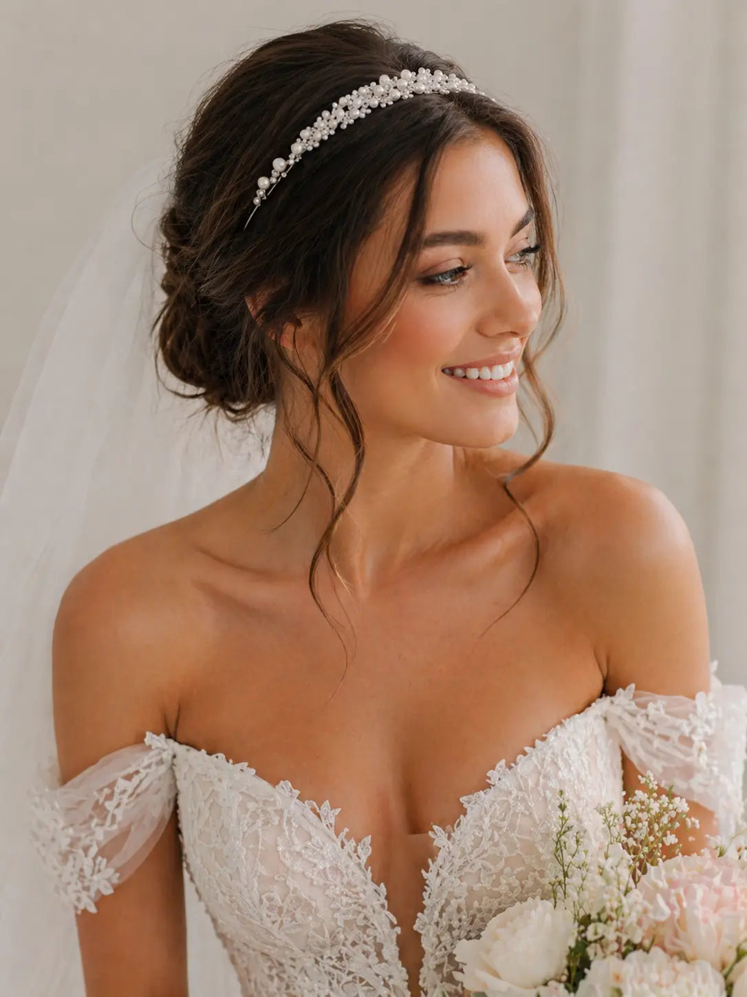 The Amelia Pearl Headband Frankie Blase Fashion