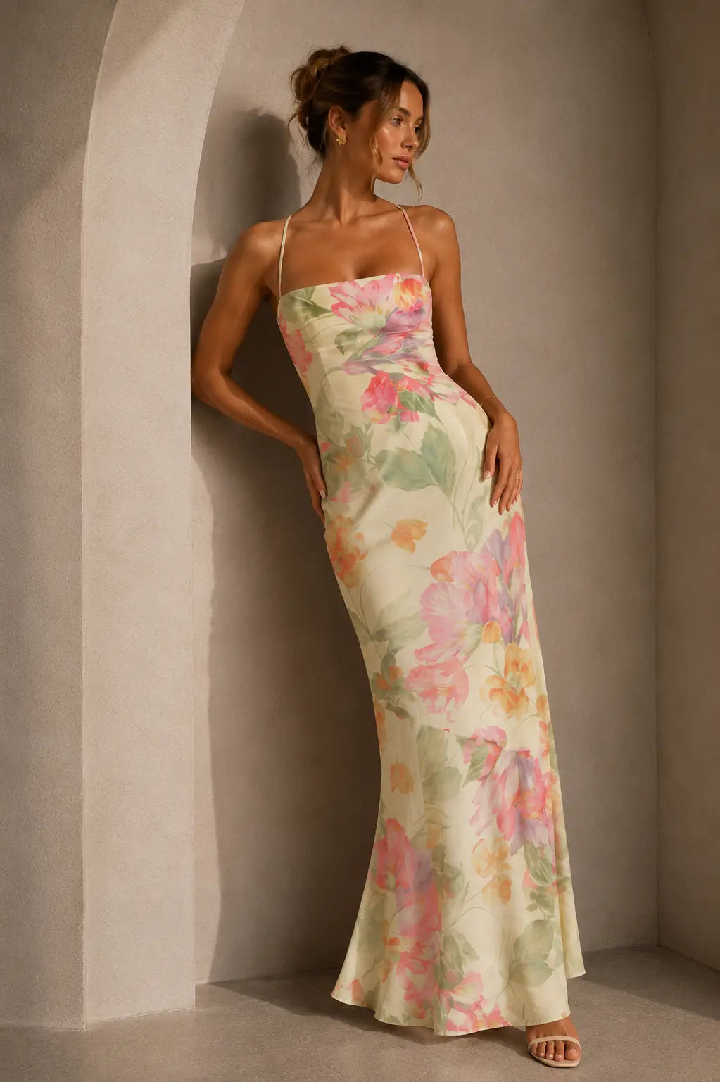 The Abigail Floral Maxi Dress.