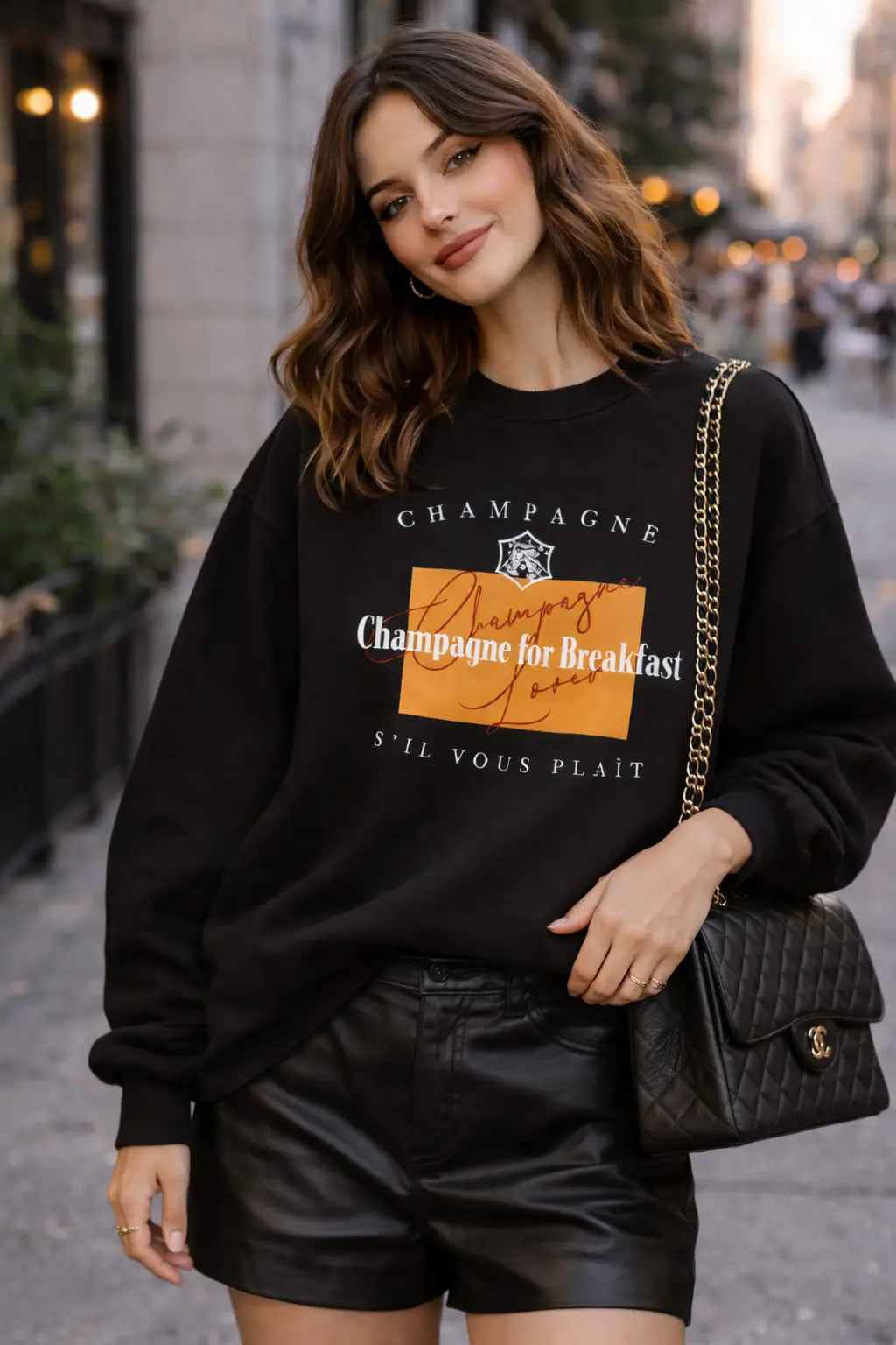 Lou Lou Champagne Sweatshirt