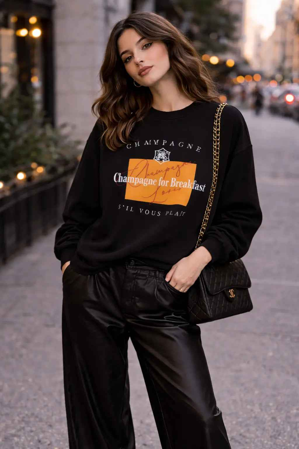 Lou Lou Champagne Sweatshirt