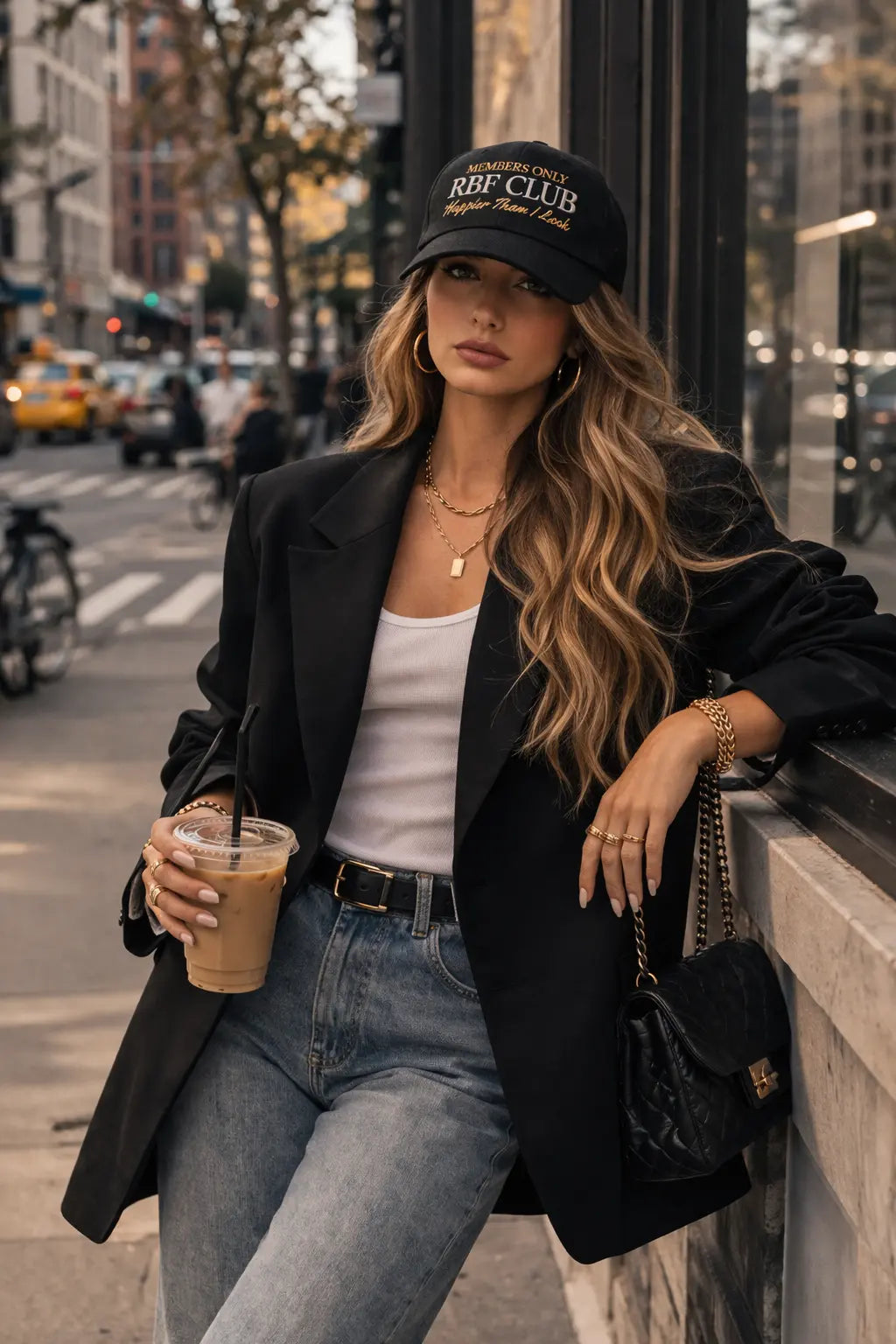 RBF Club Members Only Hat - Frankie Blase Fashion