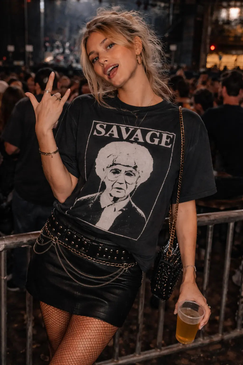 Sophia Savage Tee - Frankie Blase Fashion