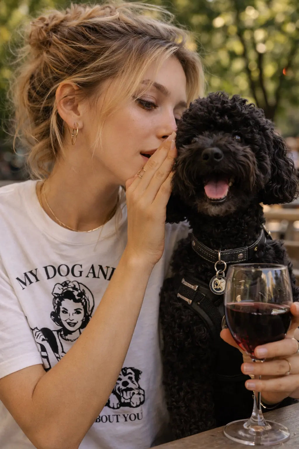 Chloe Dog Park Tee - Frankie Blase Fashion