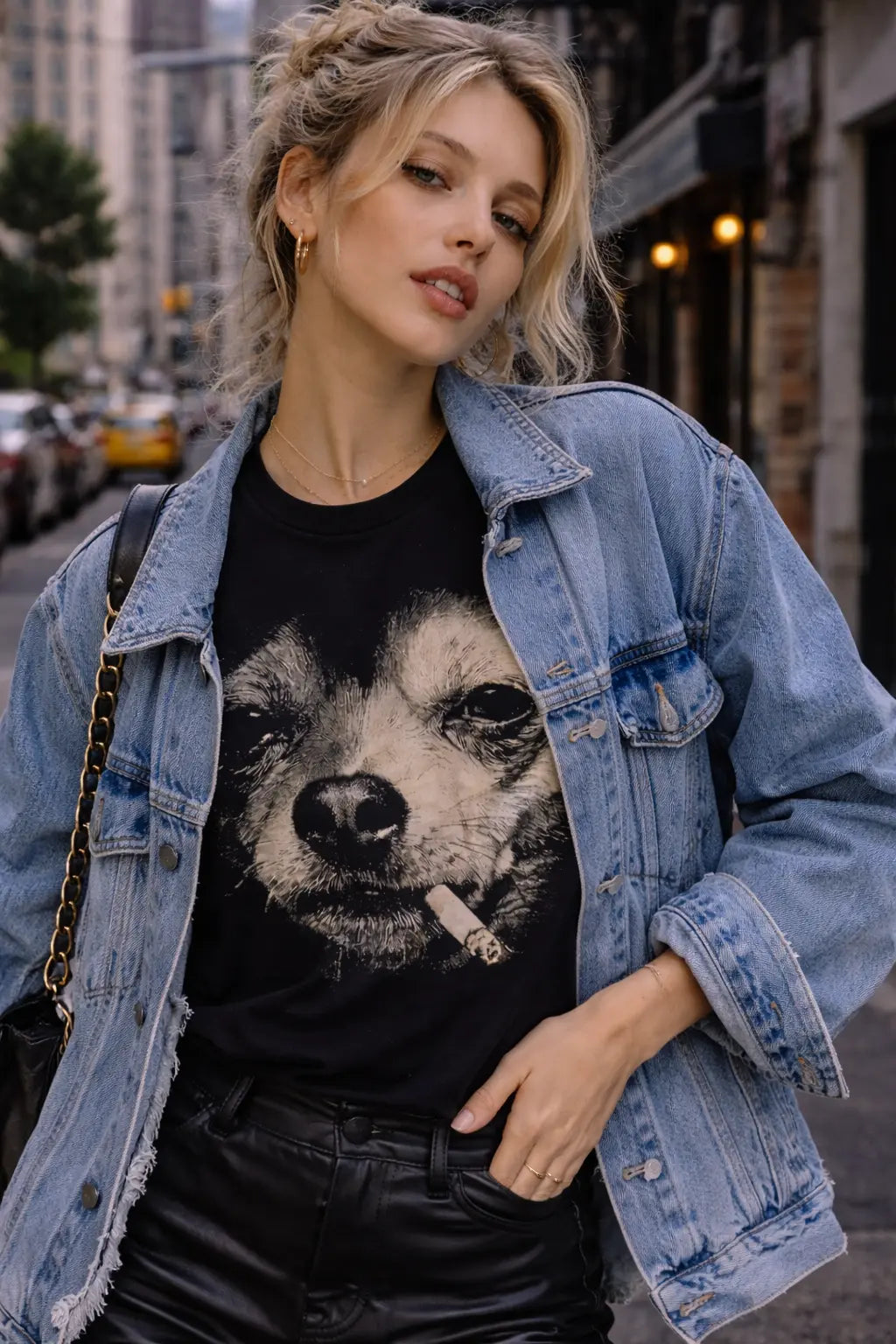 Dolce Oh Chihuahua Tee - Frankie Blase Fashion