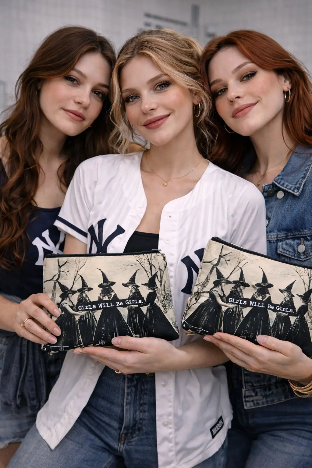 Girls will be Girls Makeup Bag - Frankie Blase Fashion