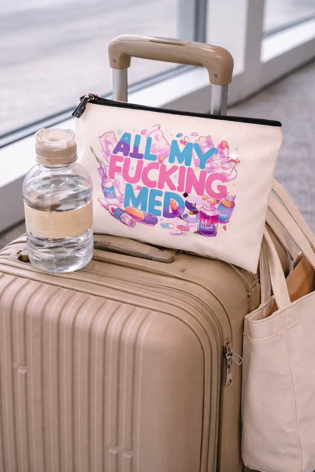 All My Meds Makeup Bag - Frankie Blase Fashion