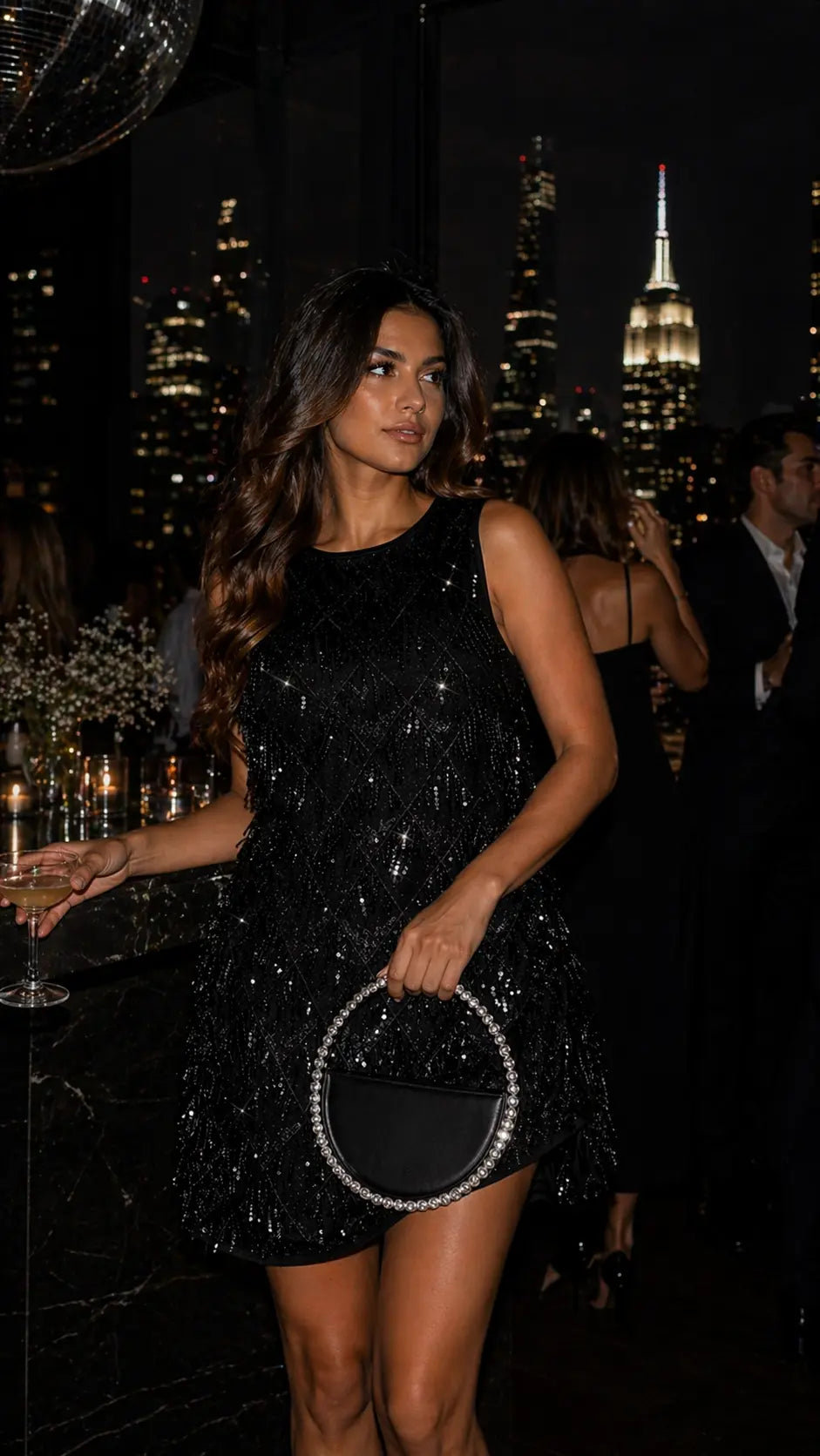 The Sofia City Lights Dress Frankie Blase Fashion