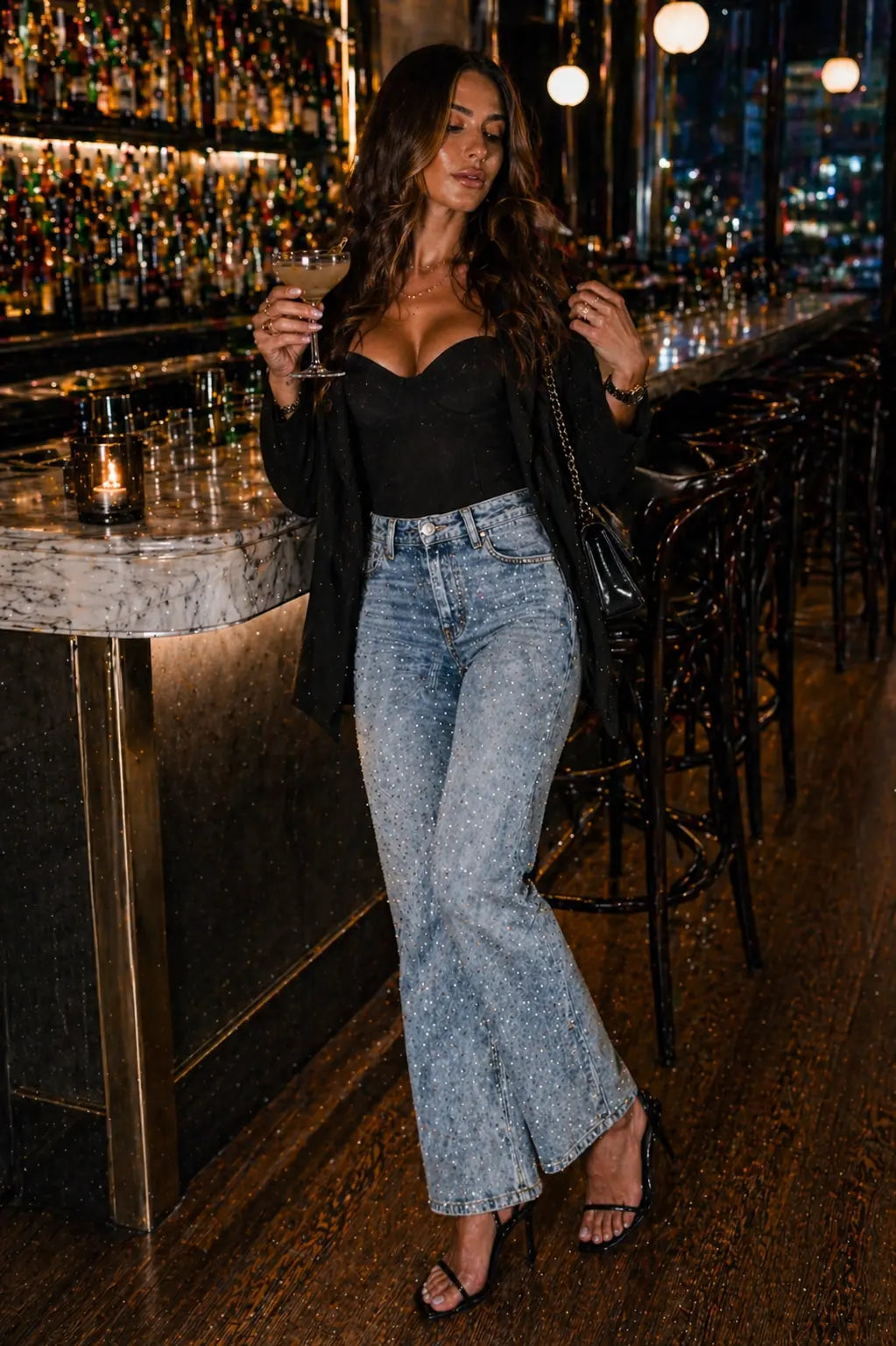 The Chelsea Crystal Jeans