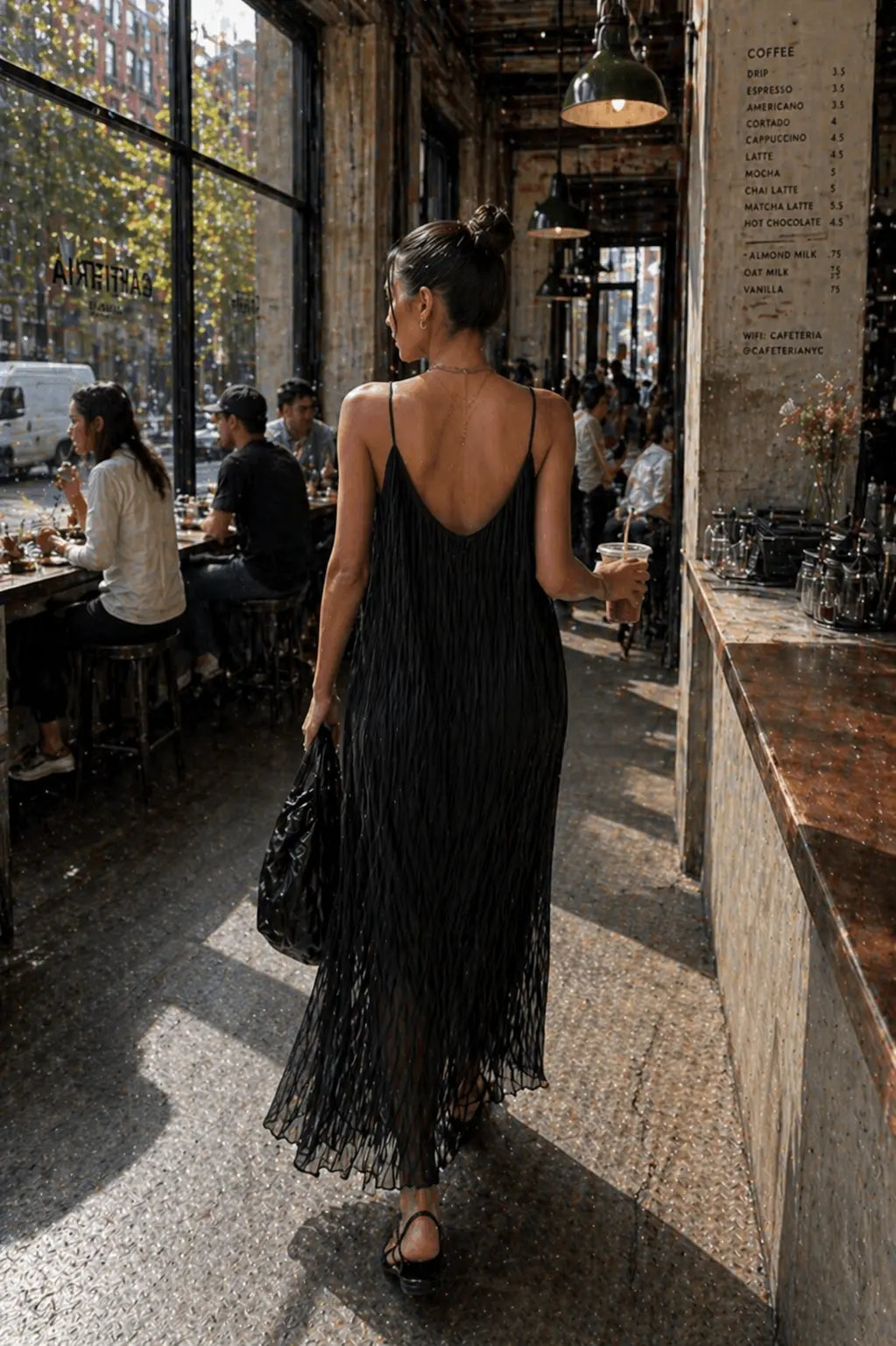 Sloane Sheer Midi Dress Frankie Blase Fashion