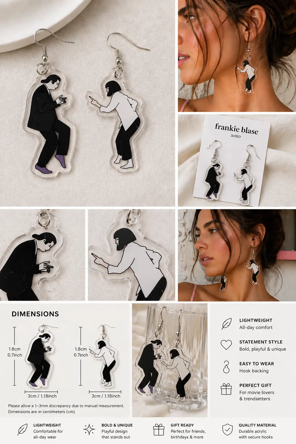 The Pulp Muse Earrings Frankie Blase Fashion