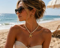 The Capri Starfish Necklace Frankie Blase Fashion