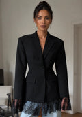 The Sofia Lace Blazer Frankie Blase Fashion