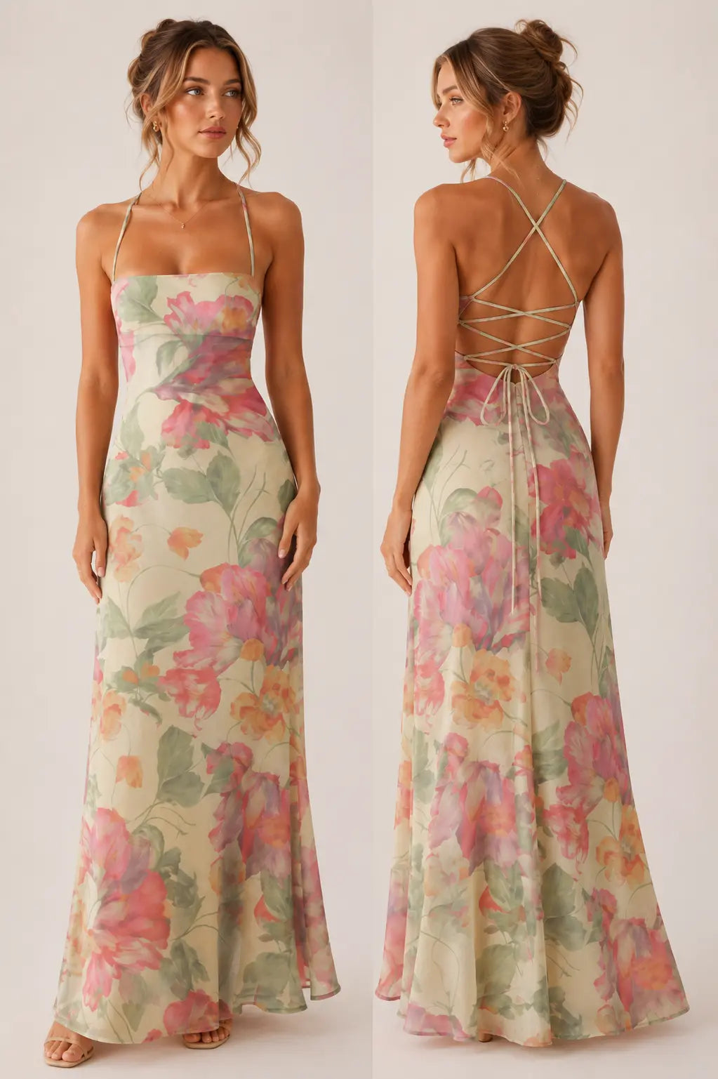 The Abigail Floral Maxi Dress.