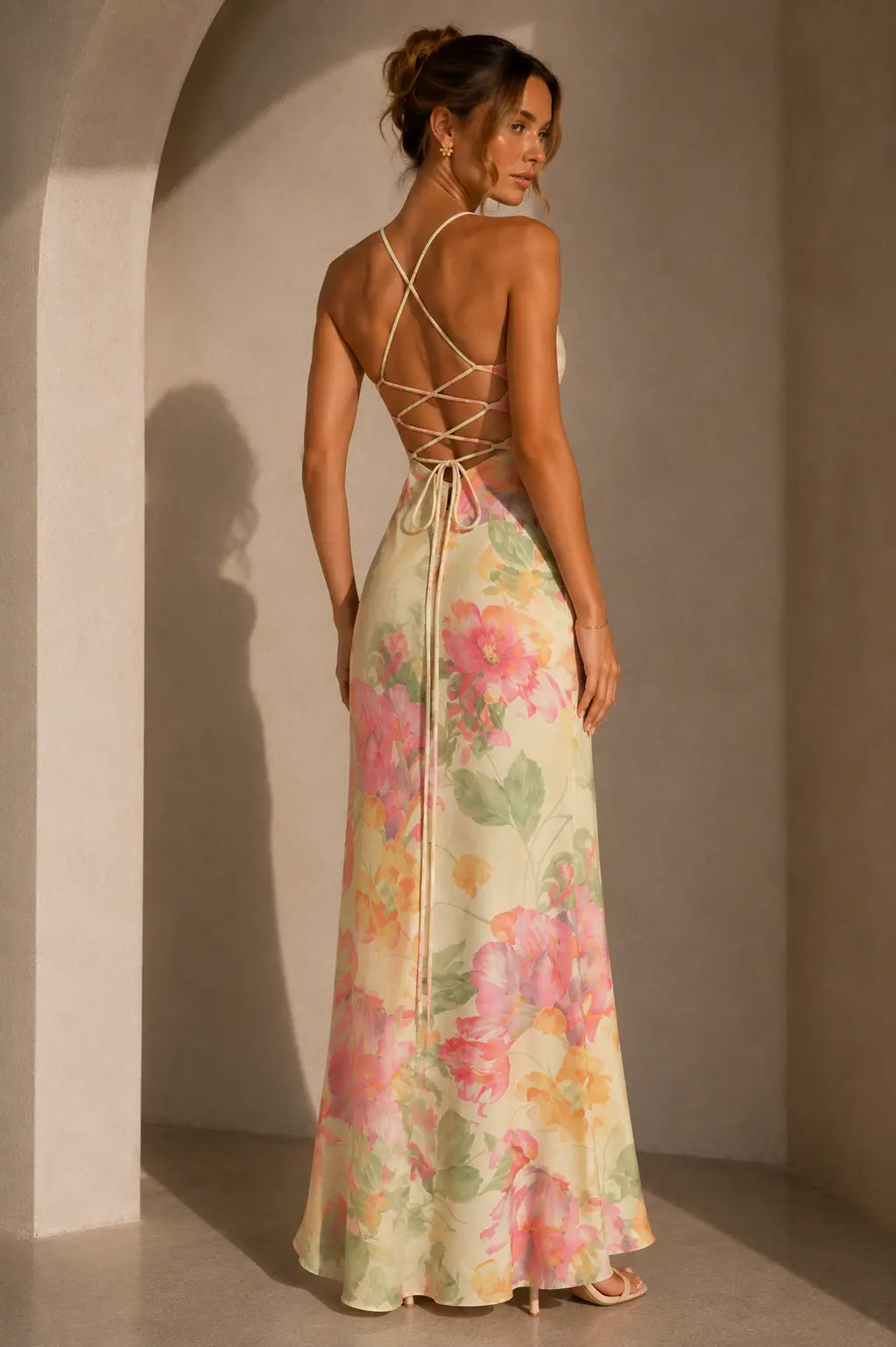 The Abigail Floral Maxi Dress.