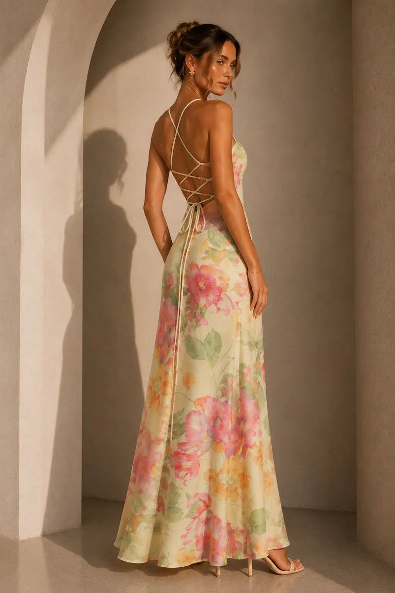 The Abigail Floral Maxi Dress