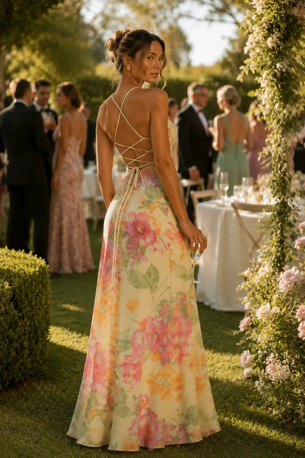 The Abigail Floral Maxi Dress.