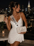 I do Bridal Crystal Clutch Frankie Blase Fashion