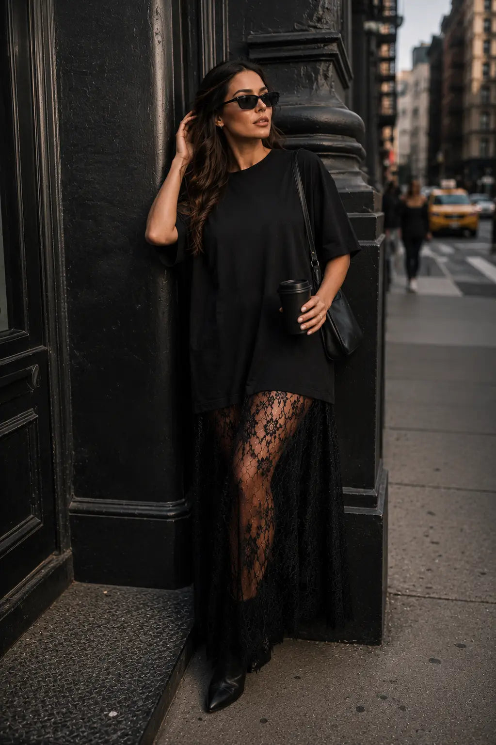 The Stella Curve Lace Dress Frankie Blase Fashion