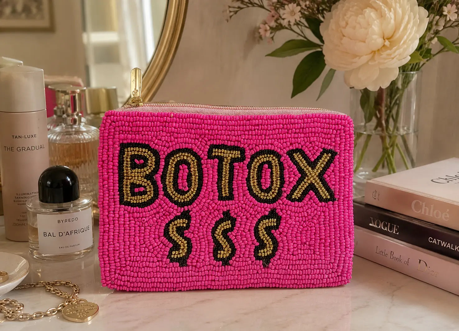 Botox Beaded Coin Purse Frankie Blase Fashion