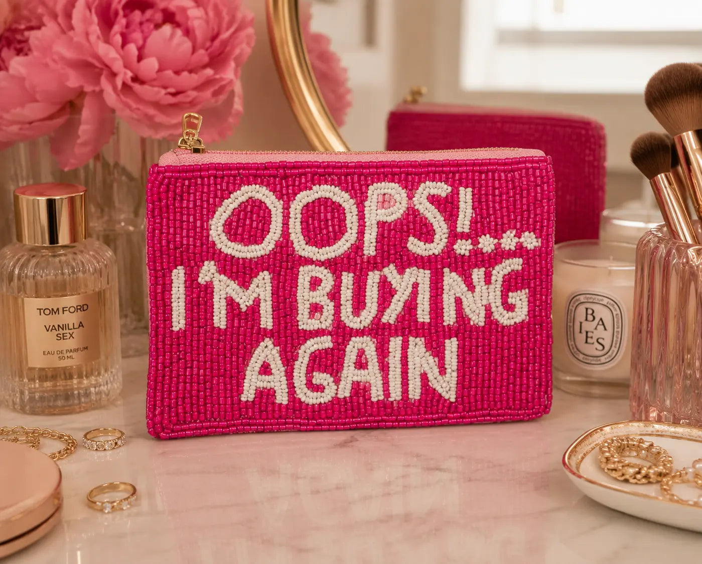 OOPS! Im Buying Again Coin Purse Frankie Blase Fashion