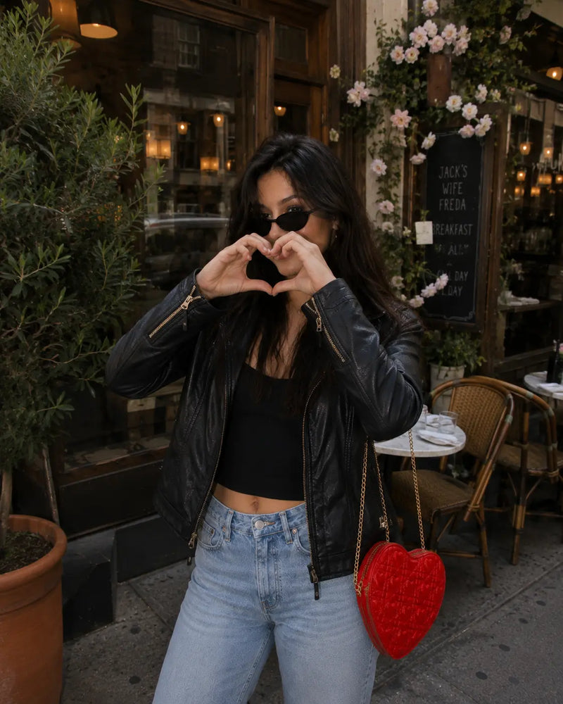 The Queen of Hearts Crossbody Frankie Blase Fashion