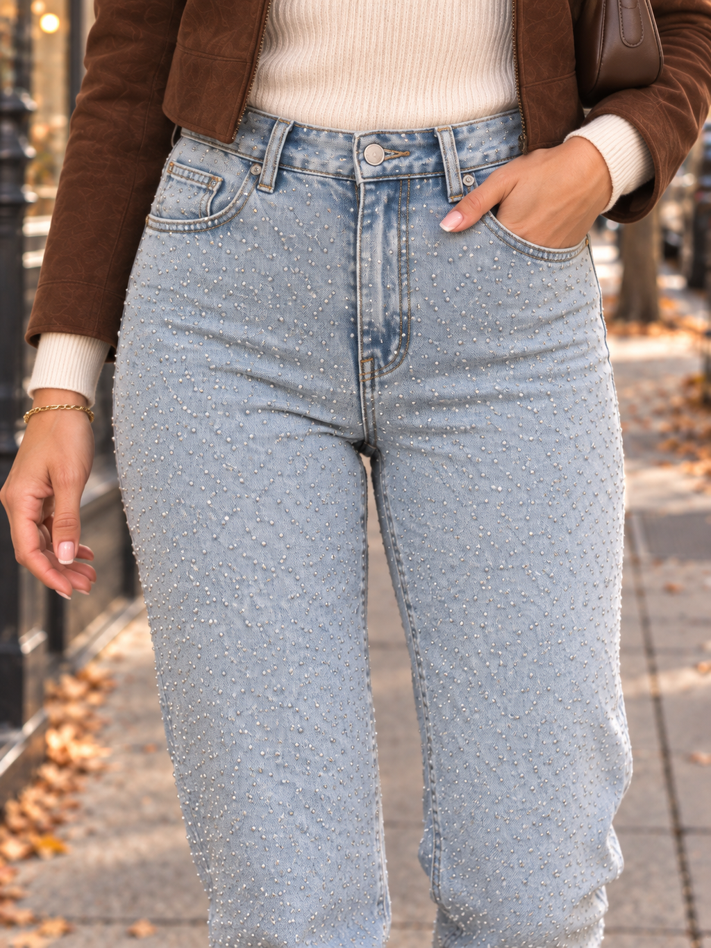 The Chelsea Crystal Jeans