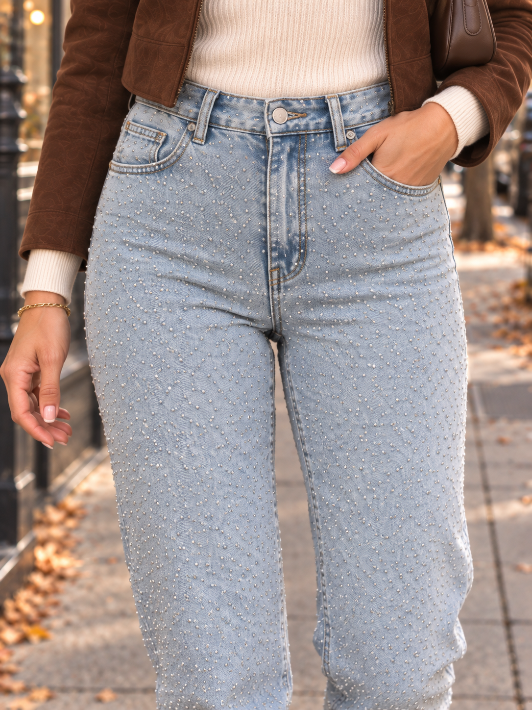 The Chelsea Crystal Jeans