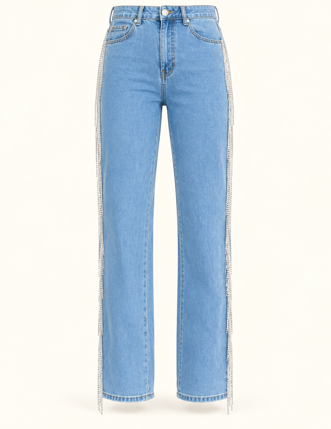 Stella Crystal Fringe Jeans
