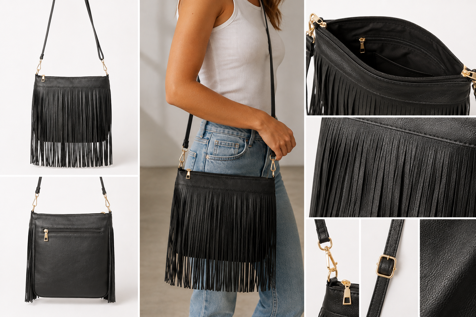Chesney Fringe Bag