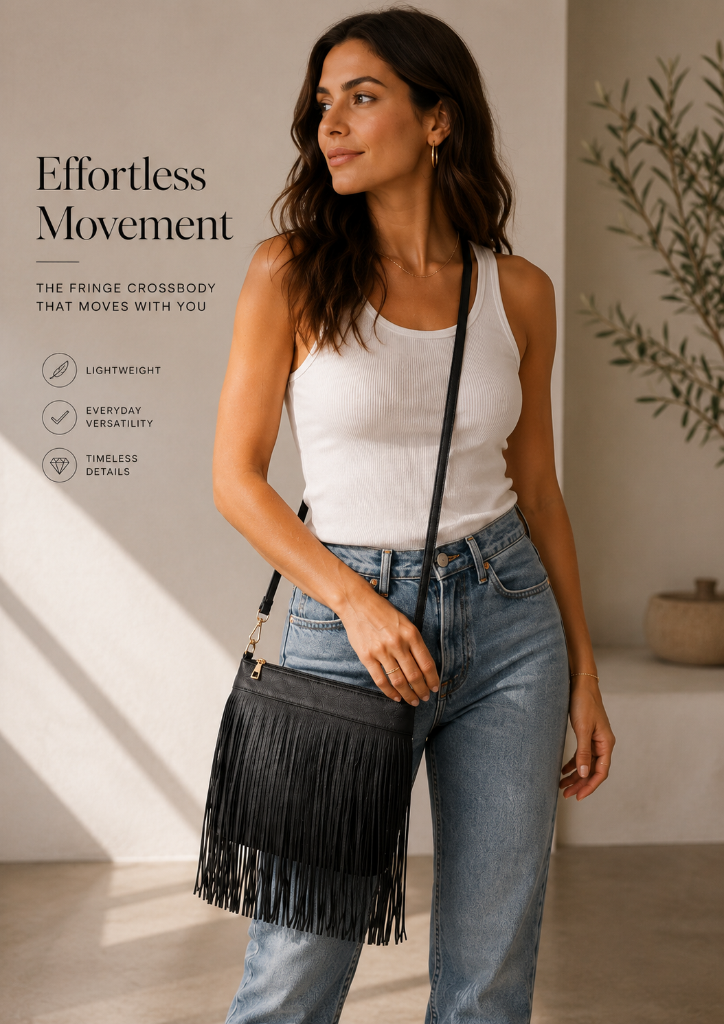 Chesney Fringe Bag