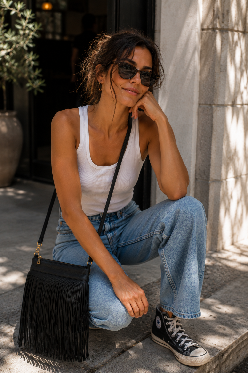 Chesney Fringe Bag