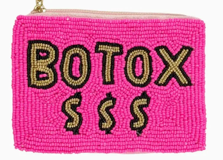 Botox Beaded Coin Purse Frankie Blase Fashion