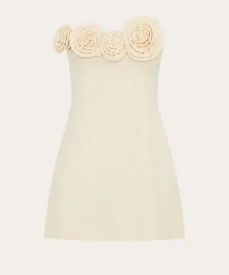 Rosette After Dark Strapless Mini Dress Frankie Blase Fashion