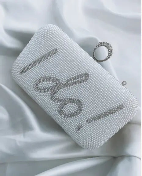 I do Bridal Crystal Clutch Frankie Blase Fashion