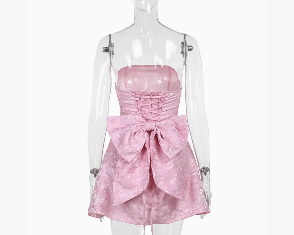 The Charlotte Bow Mini Dress.