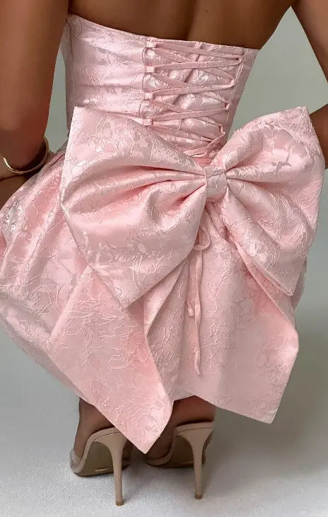 The Charlotte Bow Mini Dress.