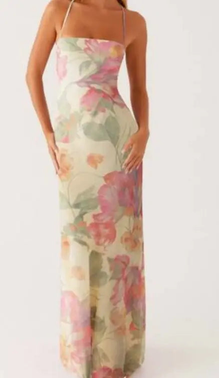 The Abigail Floral Maxi Dress.