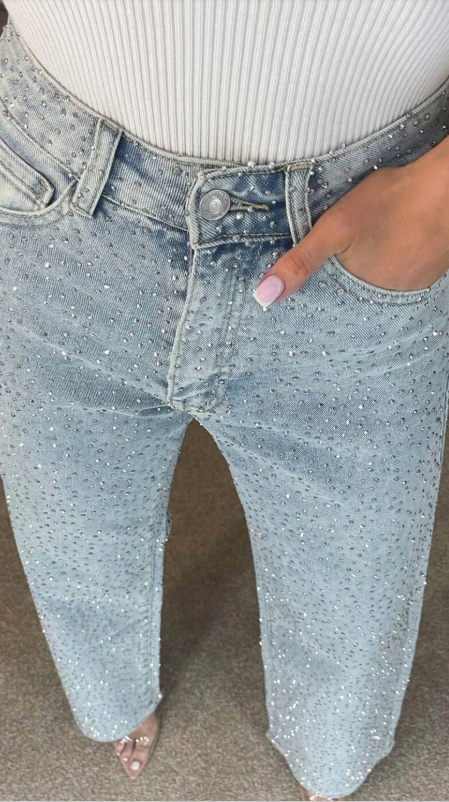 The Chelsea Crystal Jeans