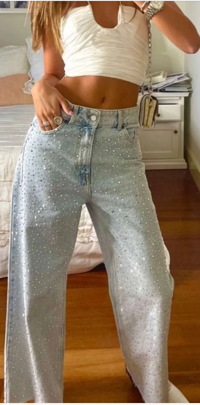 The Chelsea Crystal Jeans